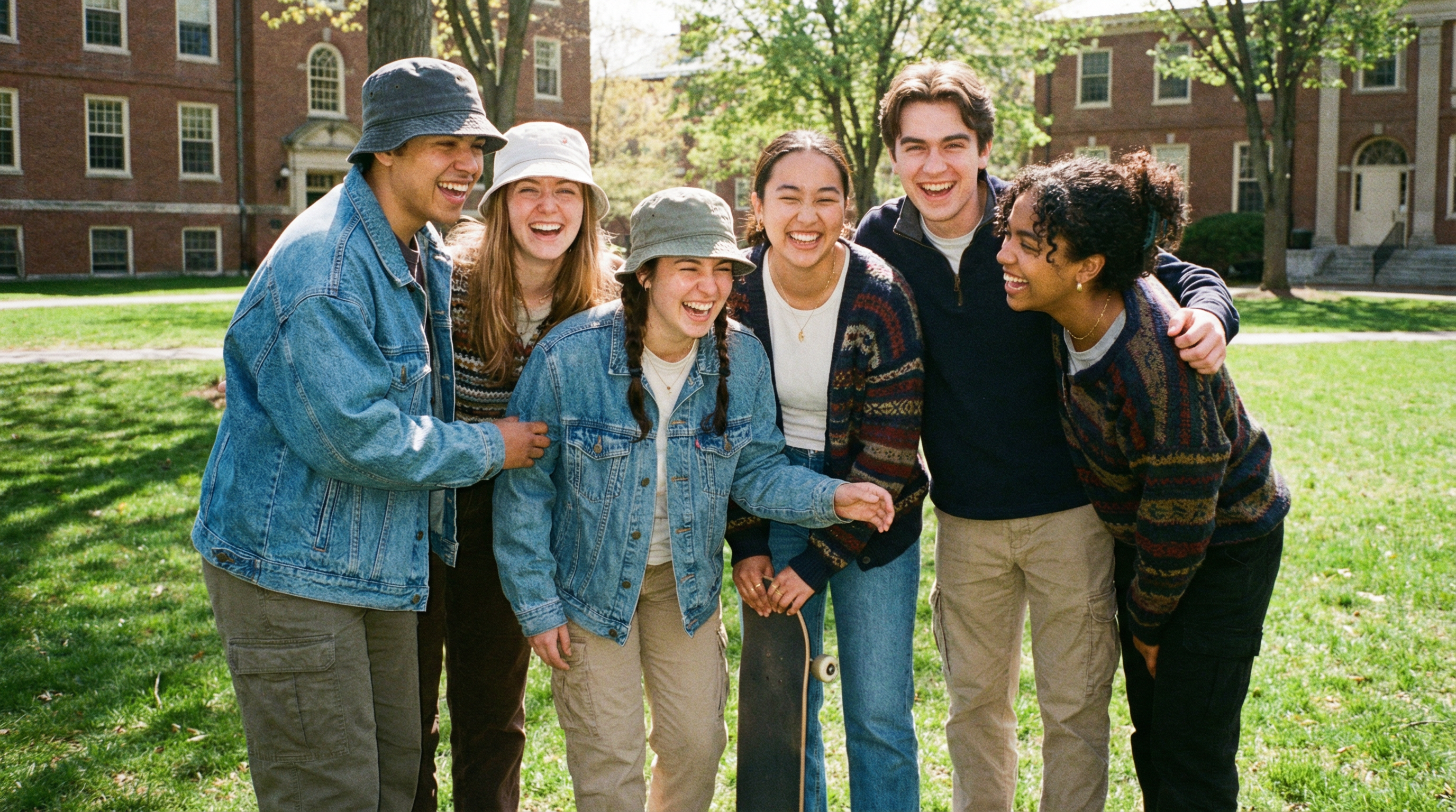 Students Hanging Out